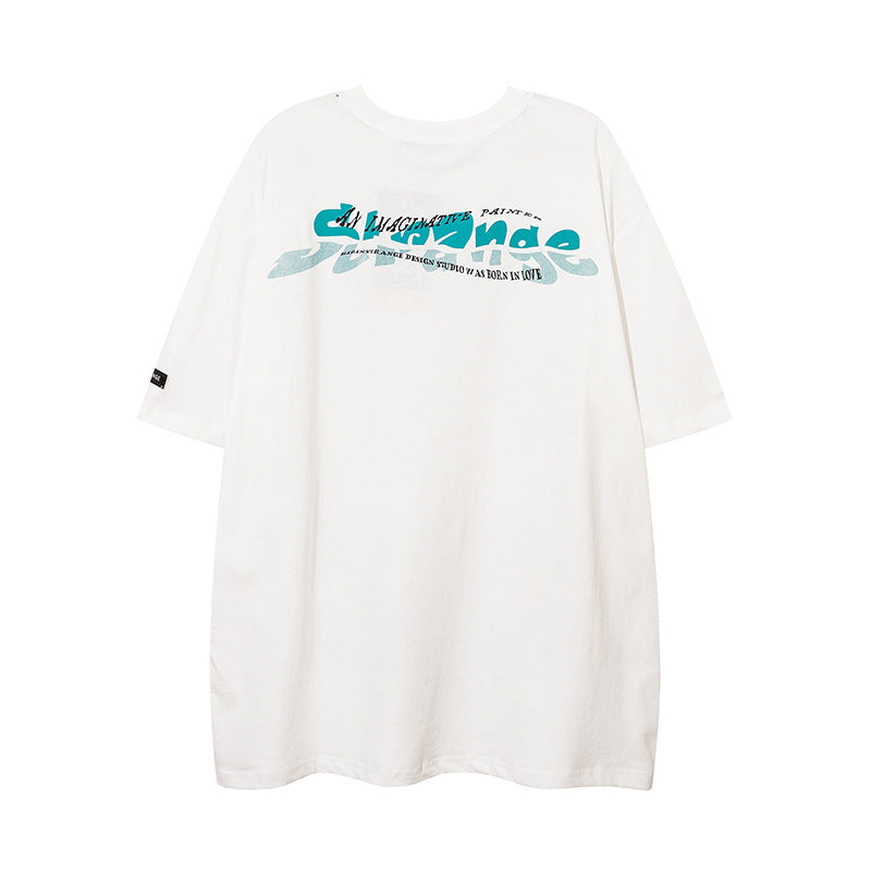 Drawing Boy Personalized Men's and Women's T-shirt