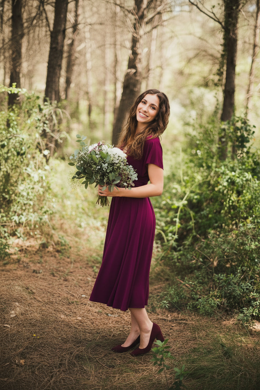 INFINITY MIDI DRESS