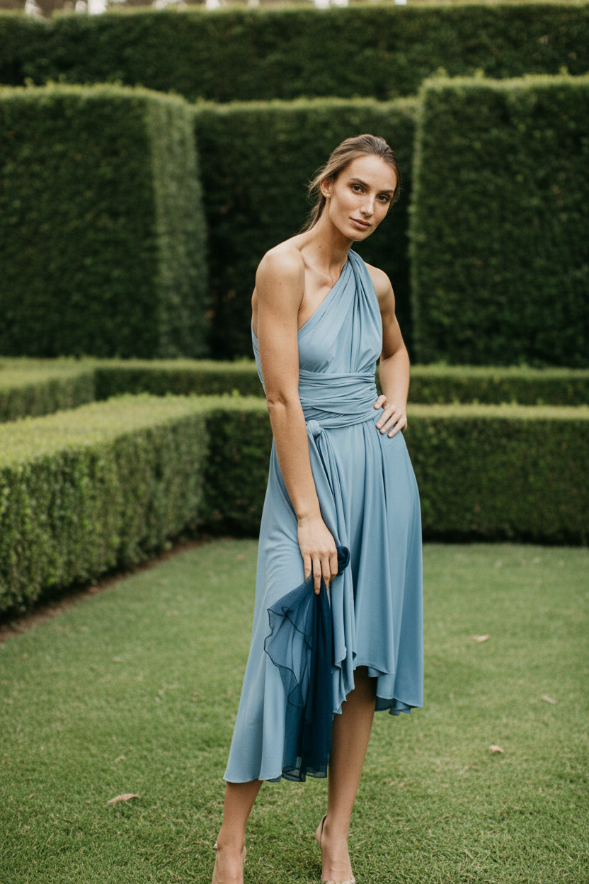 INFINITY MIDI DRESS