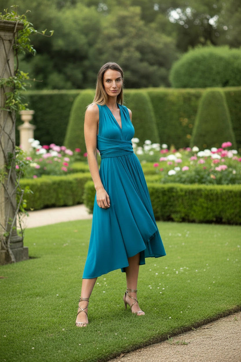 INFINITY MIDI DRESS
