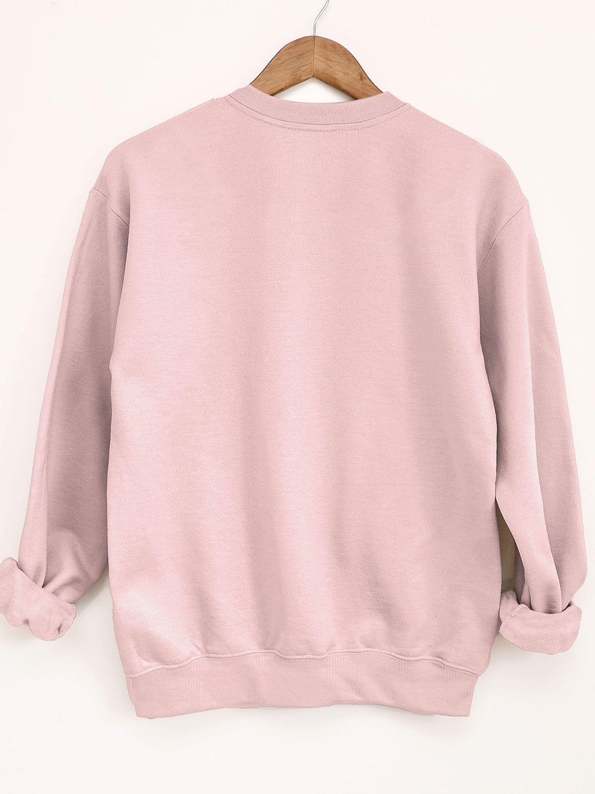 Vibrant Letter Print Crew Neck Sweatshirt - Soft