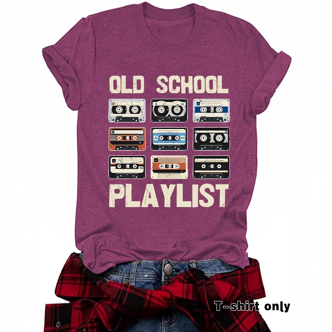 Magnetic tape loose short sleeved