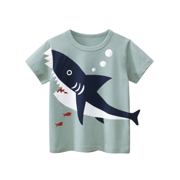 Children's Wear Boy Short Sleeve T-Shirt