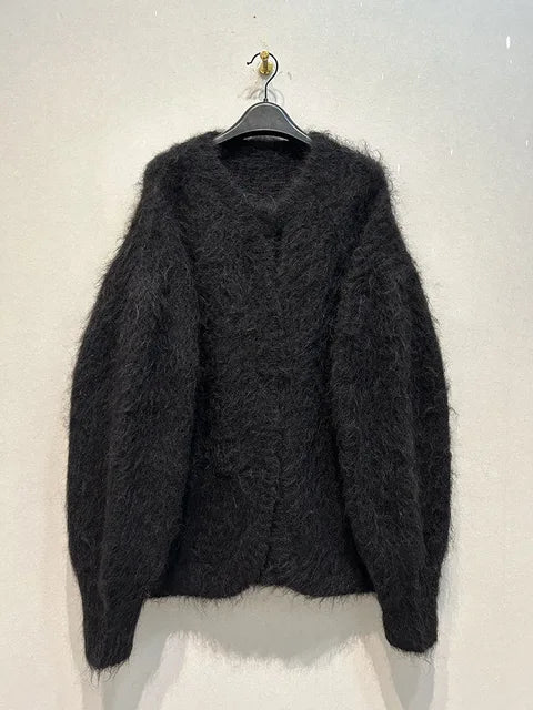 Autumn Winter Warm Womens Clothing Japanese Long Sleeve Cardigans Femme Single Breasted Sweater Soft Knitwears Tops