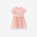 Summer Simple Girls' Dress,Children's Dress, Cute Cotton Kids Dress