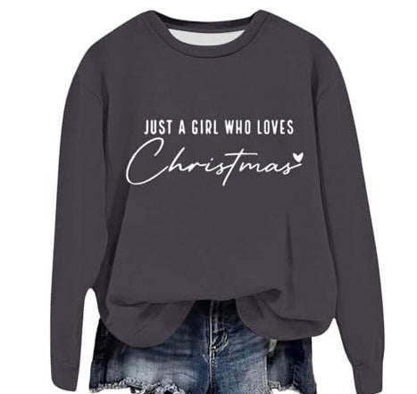 Vibrant Letter Print Crew Neck Sweatshirt - Soft