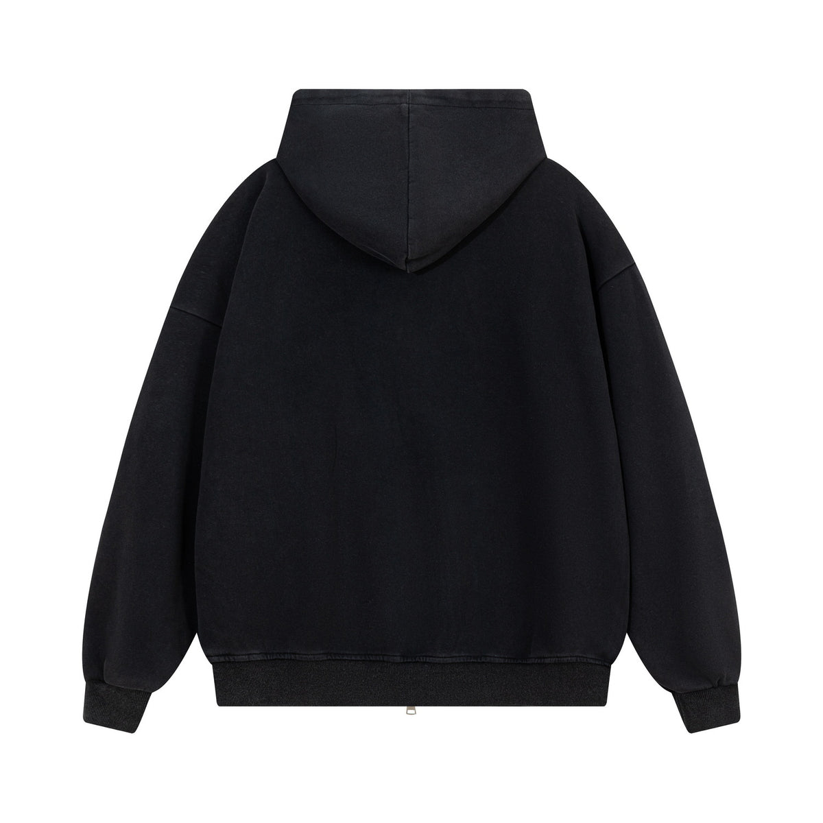 Men's Nine Grid Art Print Zip-Up Hoodie