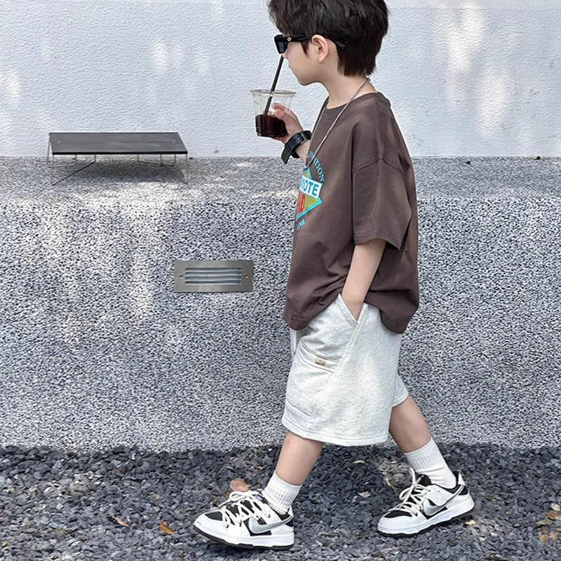 Children's Clothing Boy Short Sleeve T-Shirt