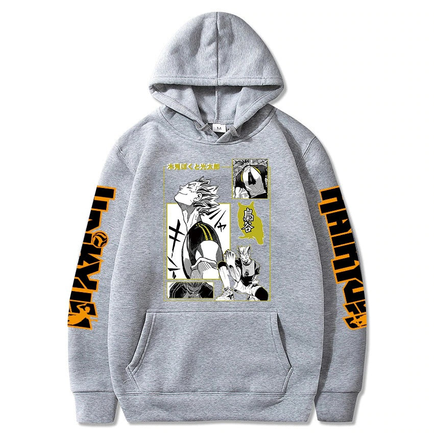 Haikyuu Volleyball Boy Hooded Sweatshirt