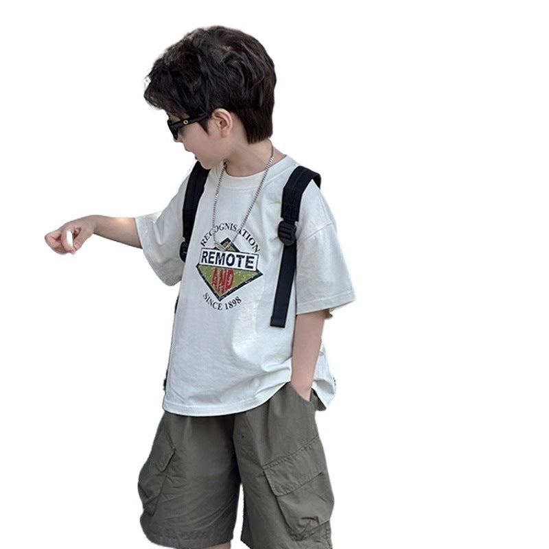 Children's Clothing Boy Short Sleeve T-Shirt