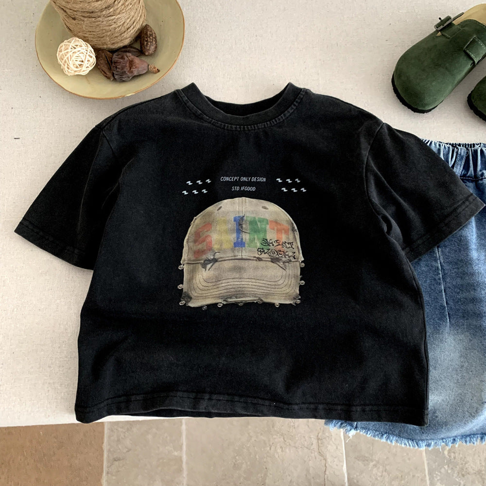 Baby boy summer versatile top