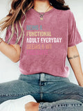 Men's Loose Casual Graphic Short Sleeve T-Shirt