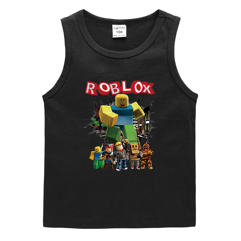 Sports boy sleeveless sweatshirt