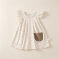 Floral Dress for Girls Sleeveless Dress Stylish Princess Dress for Kids