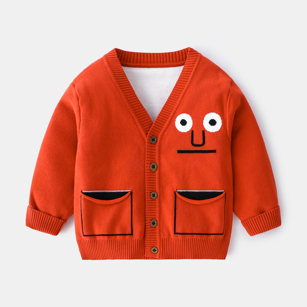Boy Knit Cardigan Sweater Coat Children's Clothing Baby Toddler Boy Wholesale