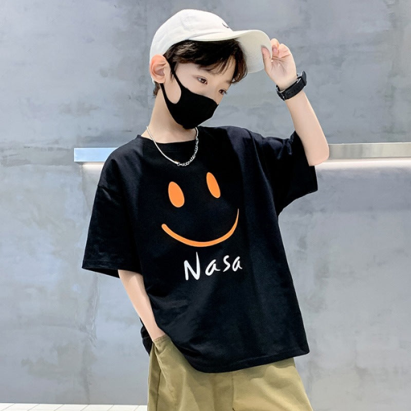 Boy Short Sleeve T-Shirt, Big Kids