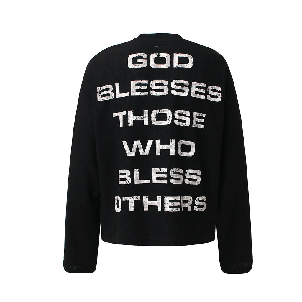Cross hoodie man
