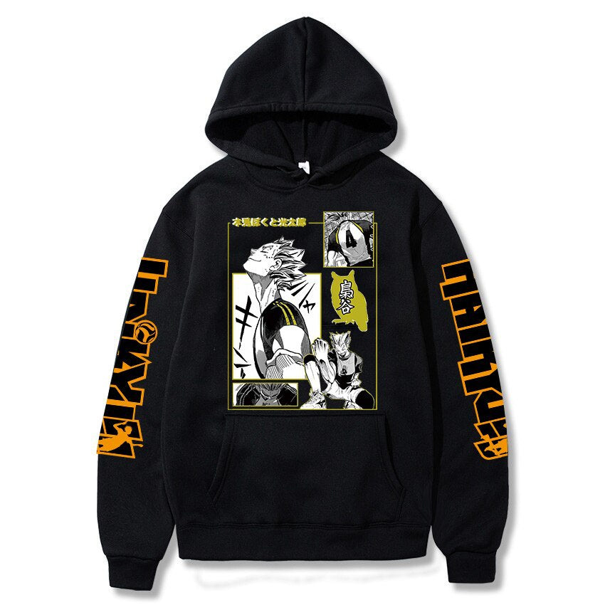Haikyuu Volleyball Boy Hooded Sweatshirt