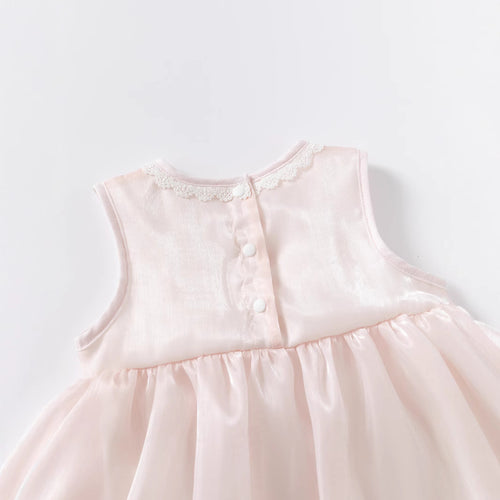 Children's Sleeveless Dress, Flower Girl Dress, Princess Dress