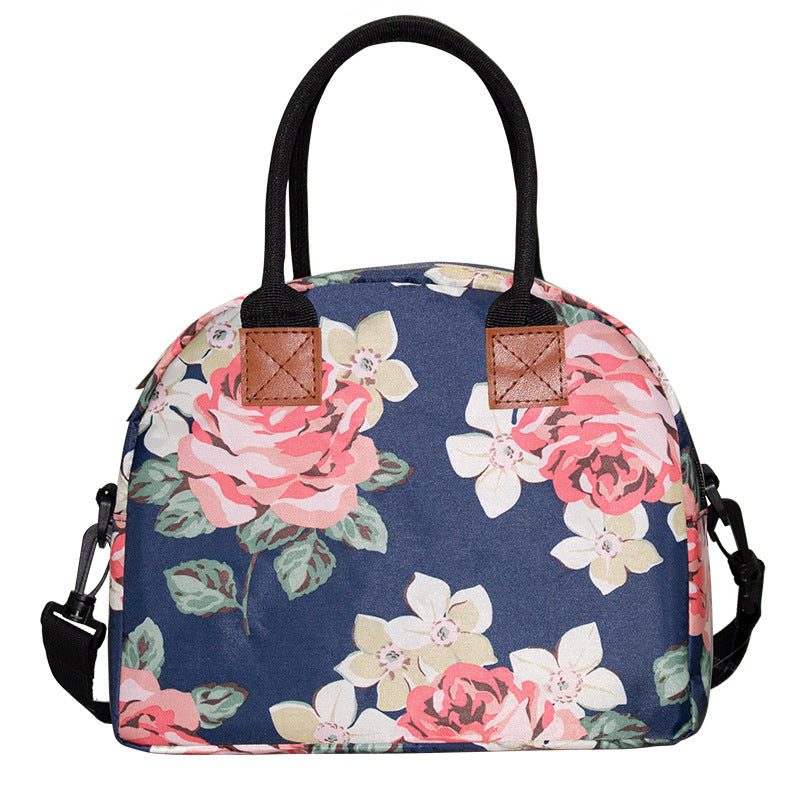 New Thermal Insulation Bag Large Oxford Cloth Bento Bag Outdoor Womens Portable Thermal Insulation Bag