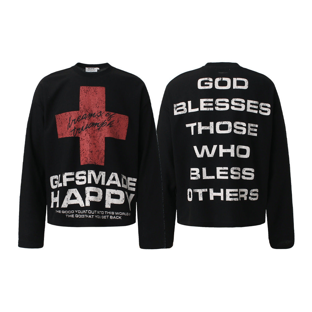 Cross hoodie man