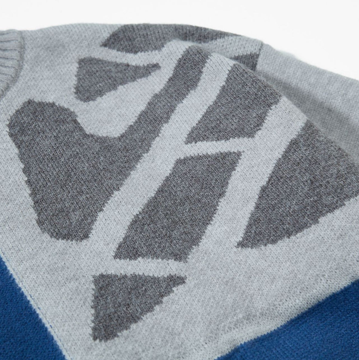Retro Colourblock Crew Neck Sweater