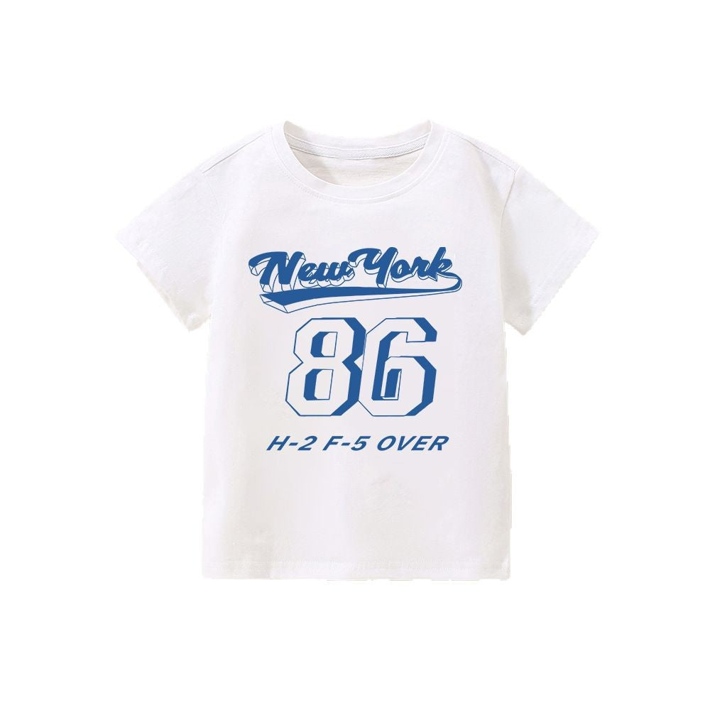 Kids T-Shirt Pure Short Sleeve Boy