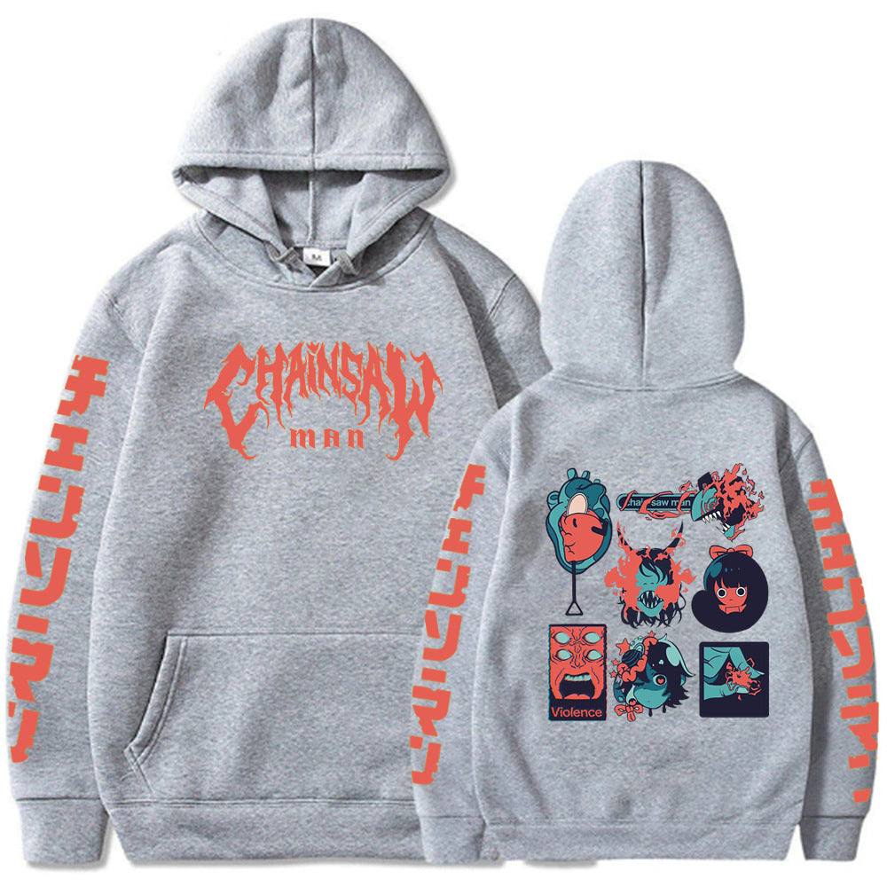 Chainsaw Man Printed Hooded