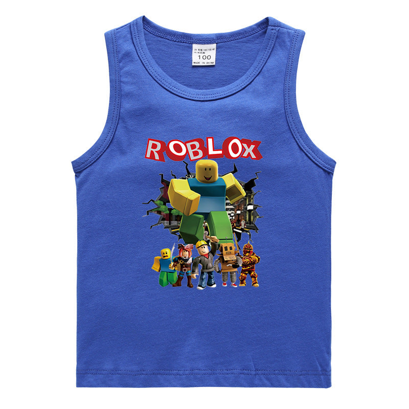 Sports boy sleeveless sweatshirt