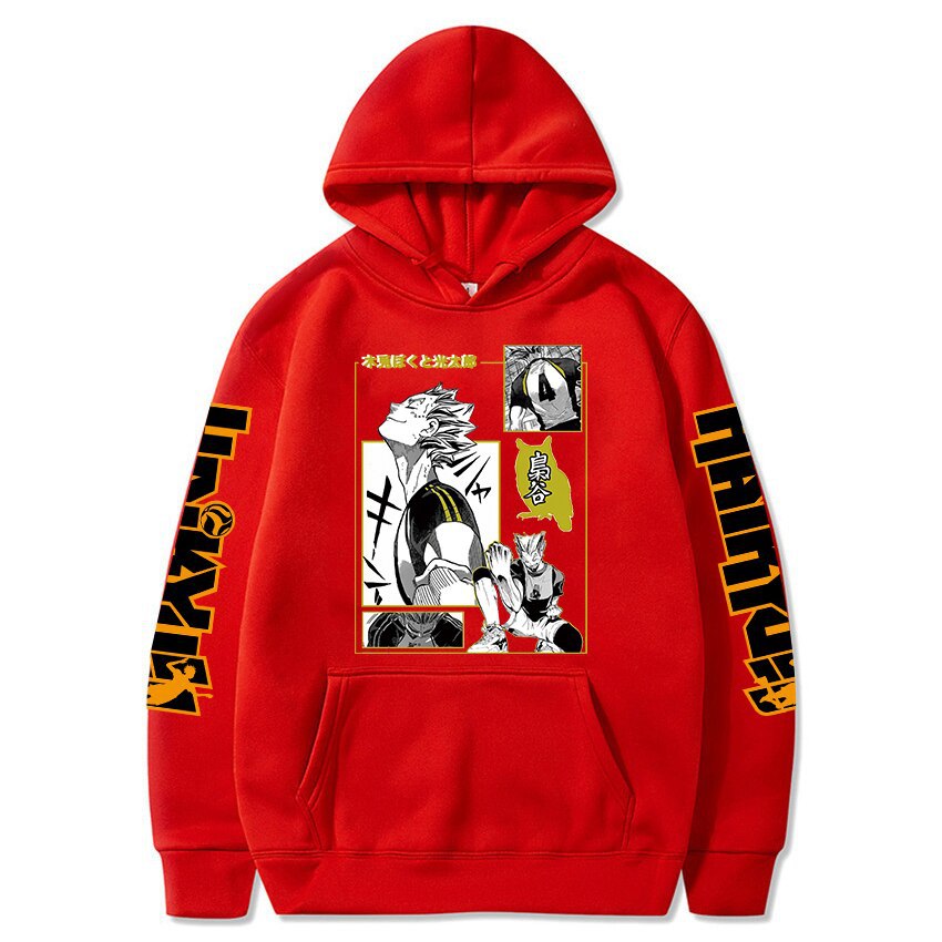 Haikyuu Volleyball Boy Hooded Sweatshirt