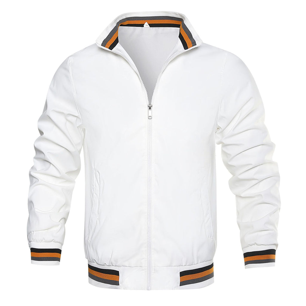 Men’s Casual Zip-Up Flight Jacket