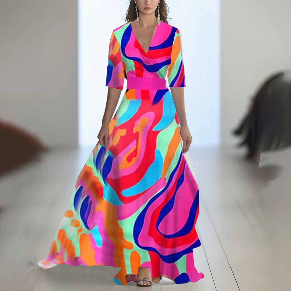 printed dress