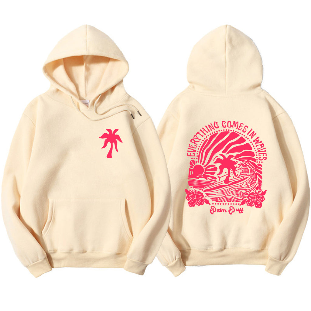 Womens Sweatshirt Graphic Hoodies Letter Print Casual Sweatshirt