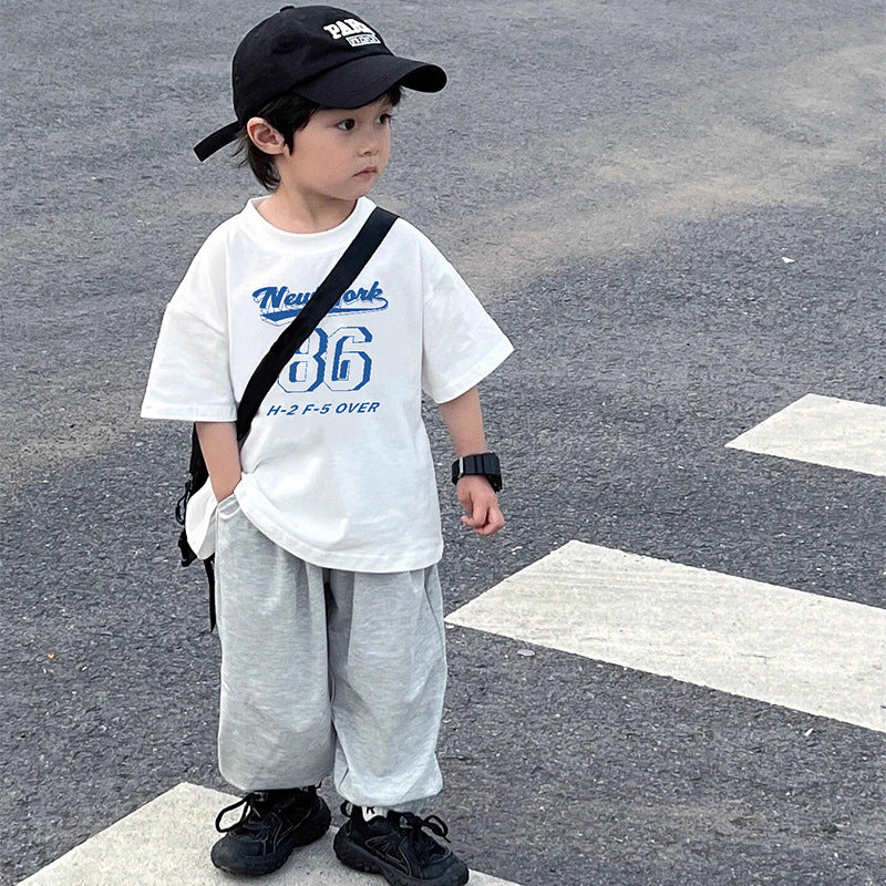 Kids T-Shirt Pure Short Sleeve Boy