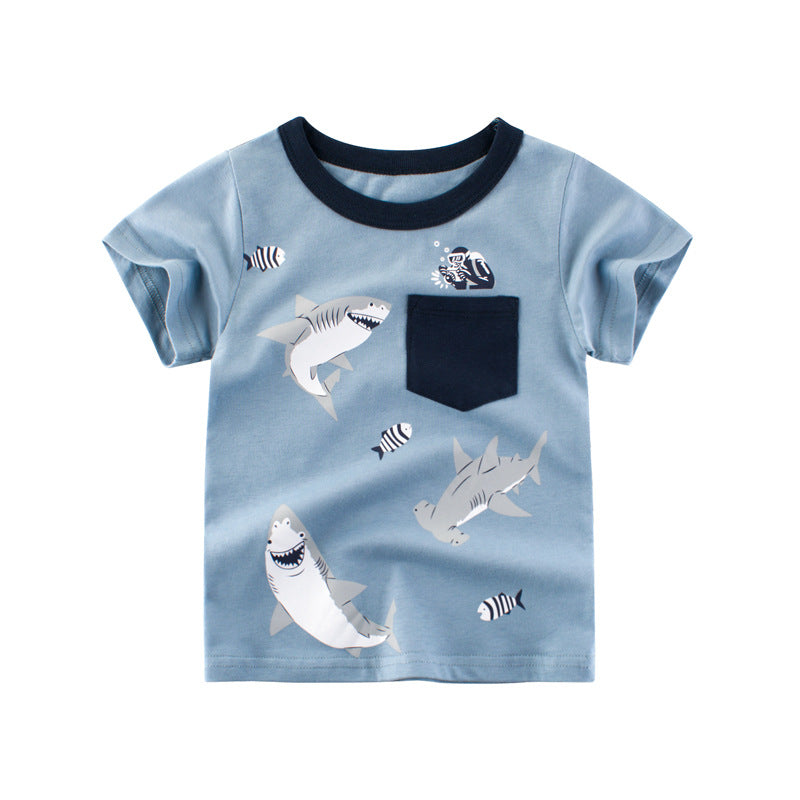 Children's Clothing Short Sleeve T-Shirt Boy
