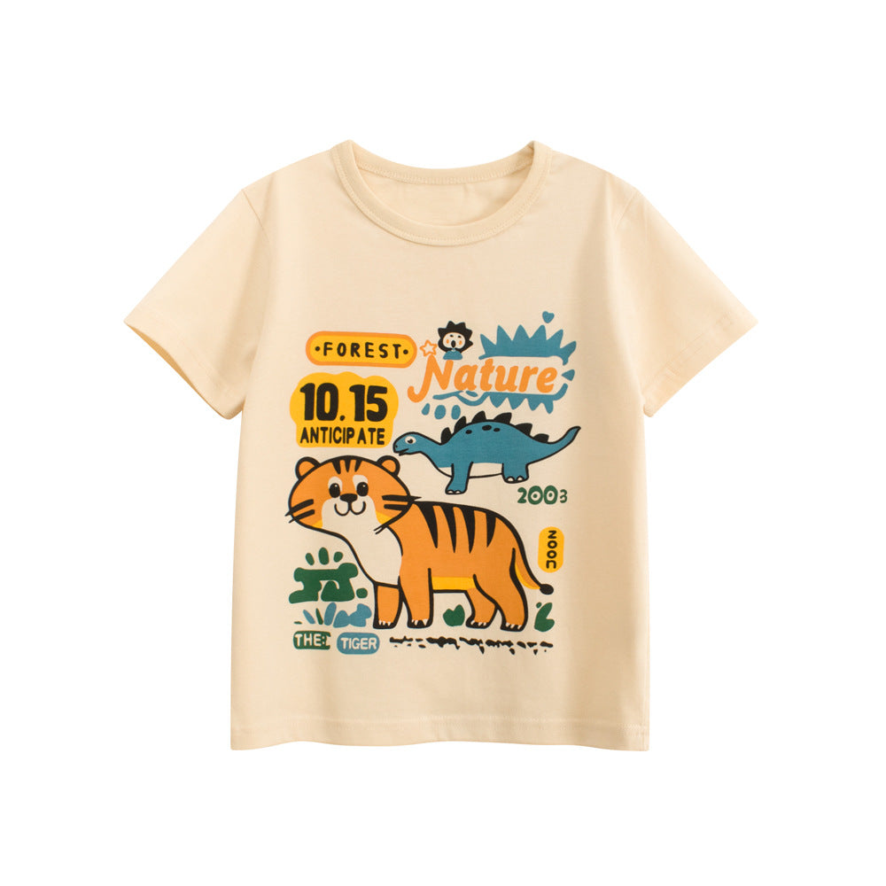 Kids' Style Boy Short Sleeve T-Shirt