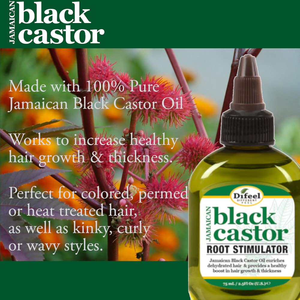 Difeel 99 Percent Natural Blend Black Castor Root Stimulator 75ml