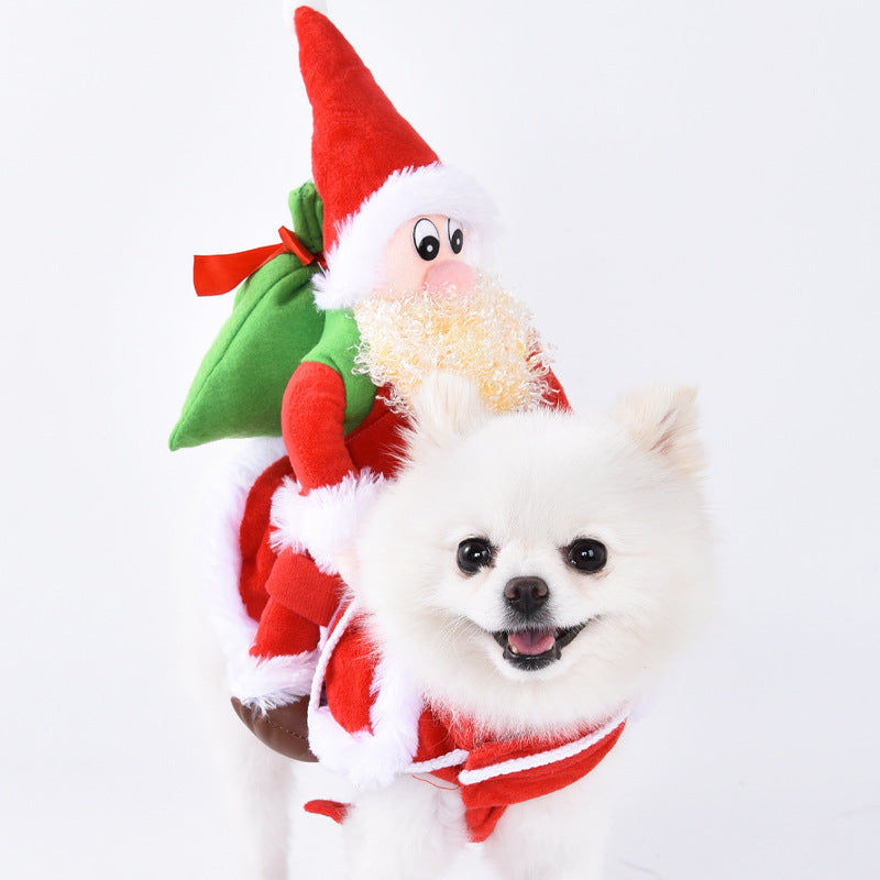 Funny Pet Costume - Halloween & Christmas Dress-Up for Dogs and Cats