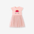Kids' Dress Wholesale Tulle Girls' Dress Cute Cat Children's Dress
