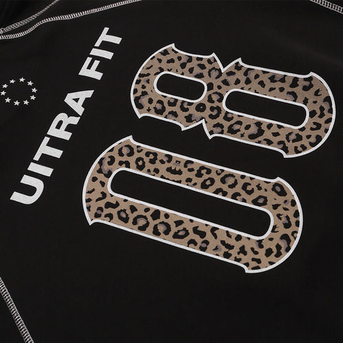 08 digital leopard print hooded sweatshirt