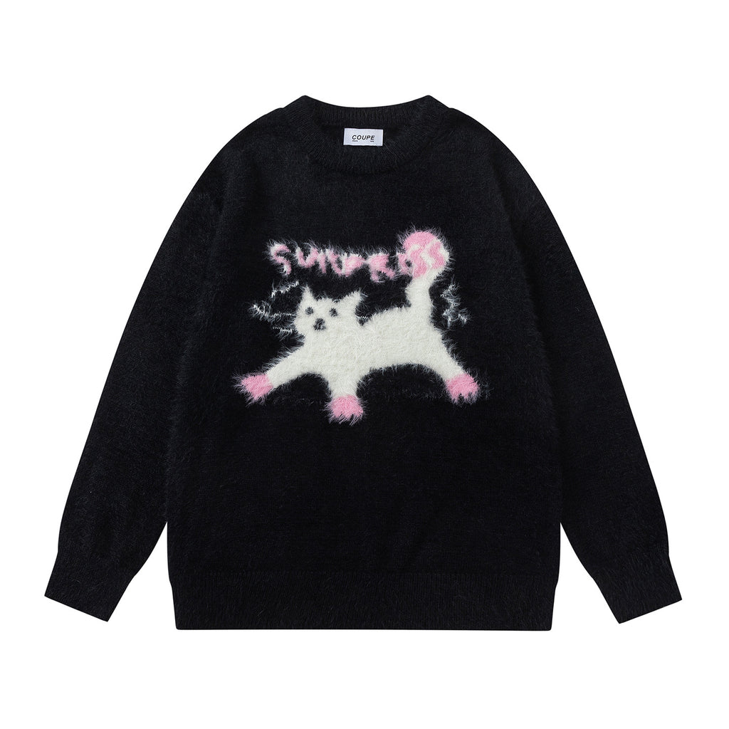 Cute Pet Cat Pattern Sweater