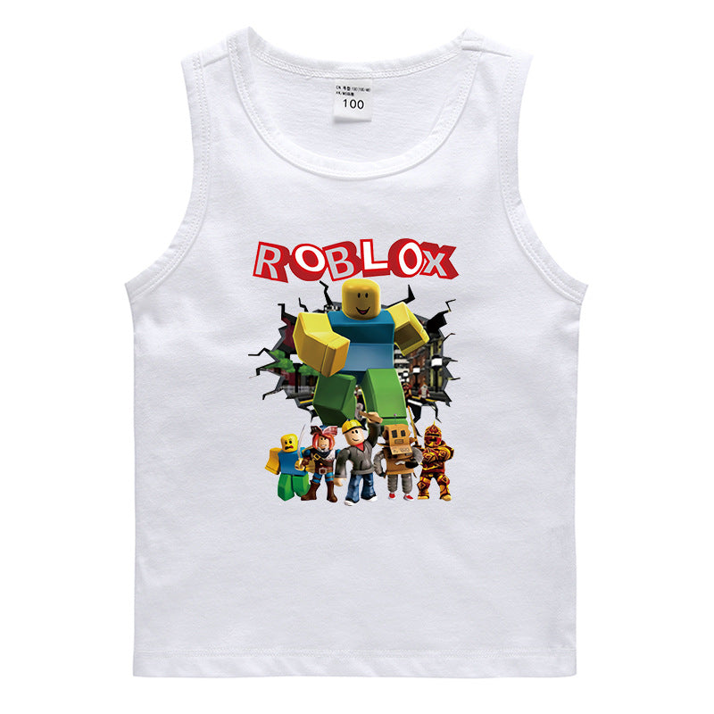 Sports boy sleeveless sweatshirt