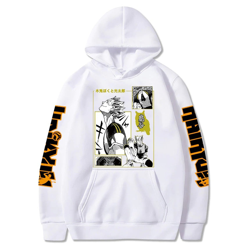 Haikyuu Volleyball Boy Hooded Sweatshirt