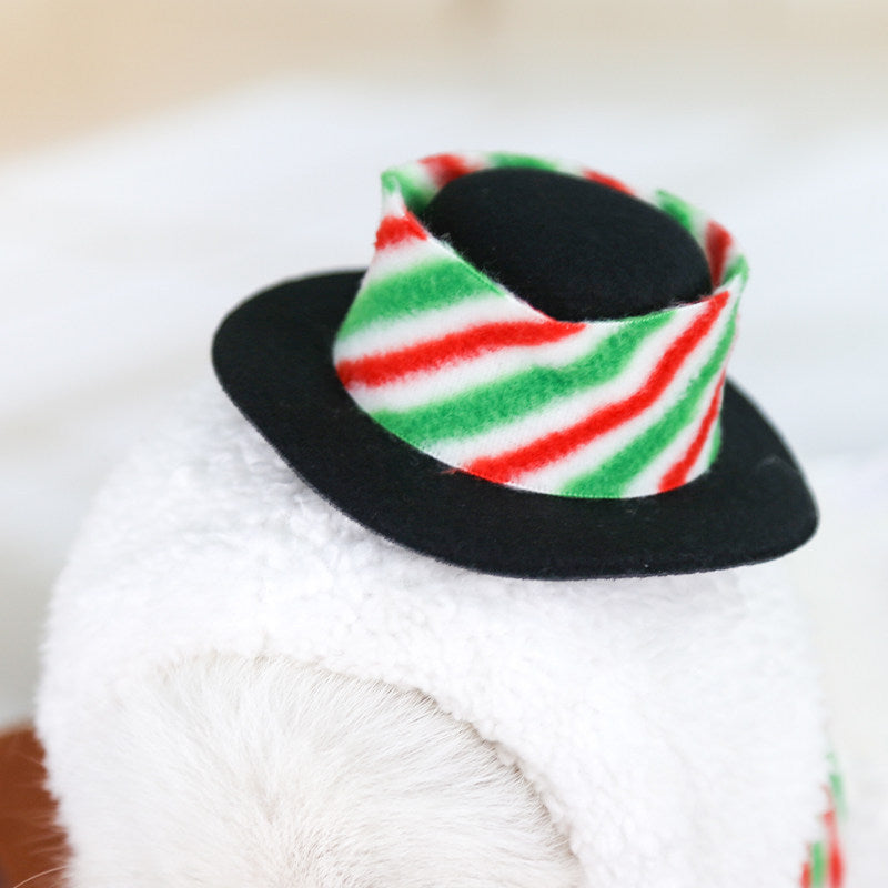 Standing Snowman Pet Costume