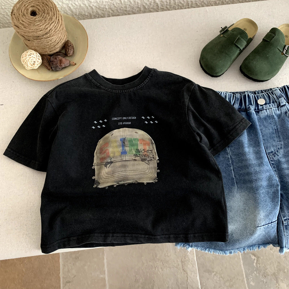Baby boy summer versatile top