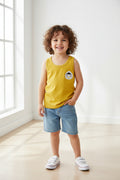 Sleeveless Vest T-Shirt Summer Kids Clothing Thin Style for 1-3 Years Old Toddler Tops Wholesale