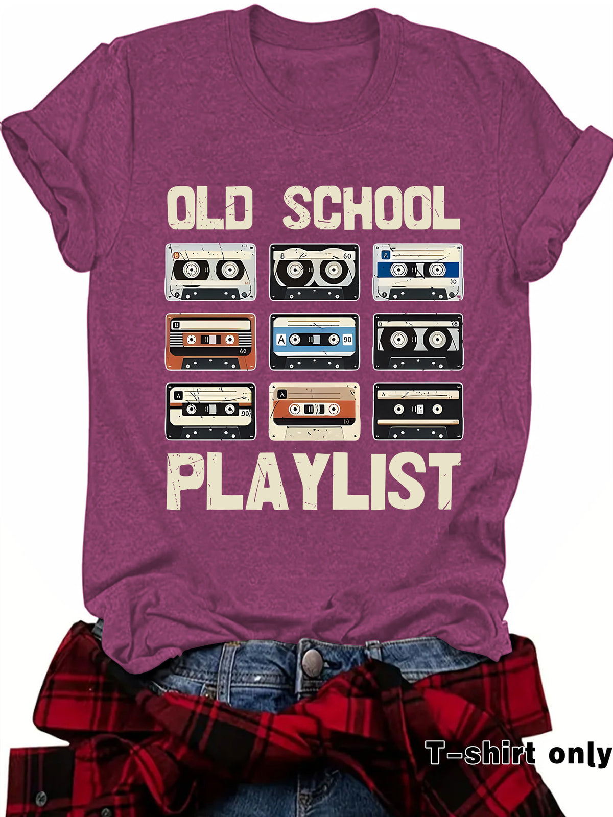 Magnetic tape loose short sleeved