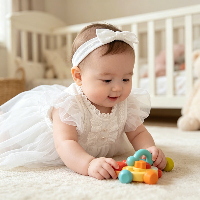Baby Lace Gauze Dress Birthday Princess Dress
