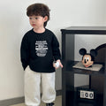 Children's Boy Pure Long Sleeve T-Shirt