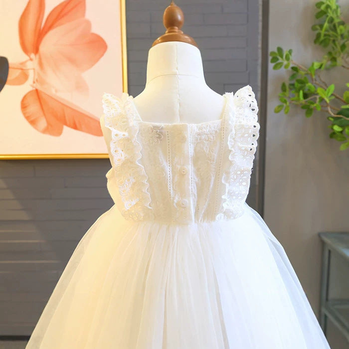 Charming Sleeveless Dress for GirlsPrincess Dress, Baby Puffy Dress